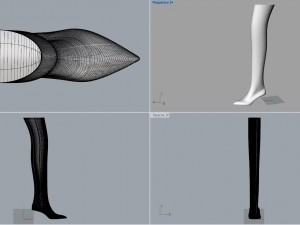 sneakers and woman last footwear pack 5 lasts 3D Model