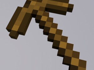 pick minecraft 3D Model