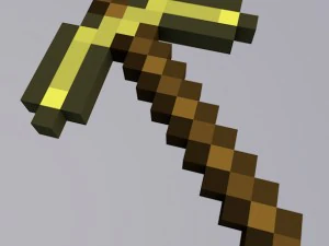 pick minecraft 3D Model
