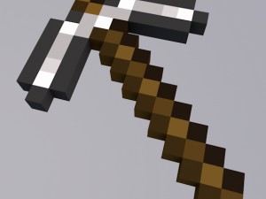 pick minecraft 3D Model