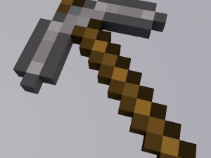 pick minecraft 3D Model