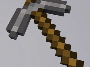 pick minecraft 3D Model