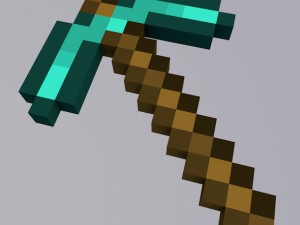 pick minecraft 3D Model