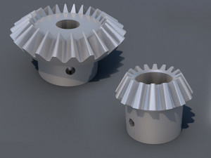 conical gears 3D Model