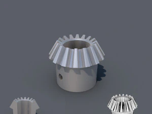 conical gears 3D Model