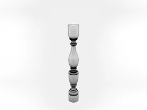 baluster 3D Model