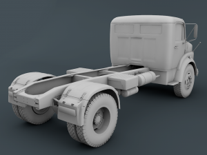 mercedes-benz truck 1924-2624 3D 模型