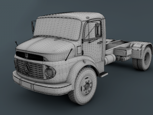 mercedes-benz truck 1924-2624 3D 模型