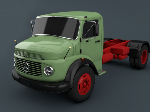 model mercedes-benz truck 1924-2624 3D Модель