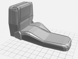 seat ready 3d print 3D Baskı Modeli