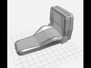 seat ready 3d print 3D Baskı Modeli