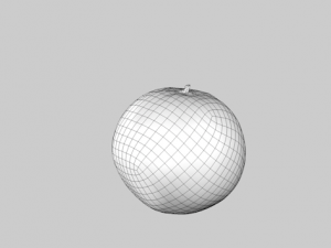 orange Modello 3D