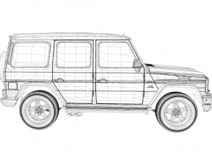 mercedes benz g class 3D Model