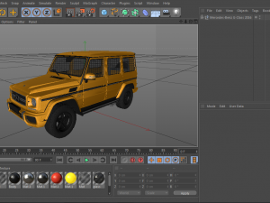 mercedes-benz g-class golden 3D Model