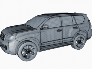 lexus gx460 2010 3D Модель