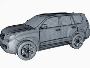 lexus gx460 2010 3D Model
