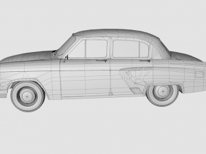 gaz volga sedan 1968 Modelo 3D