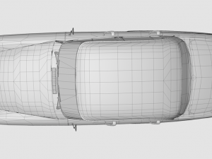 gaz volga sedan 1968 Modelo 3D