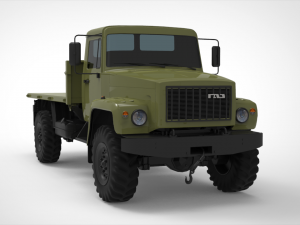 gaz 3308 sadko 3D Model