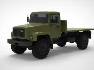 gaz 3308 sadko 3D Model