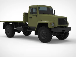gaz 3308 sadko 3D Model