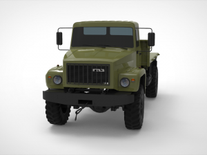 gaz 3308 sadko 3D Model