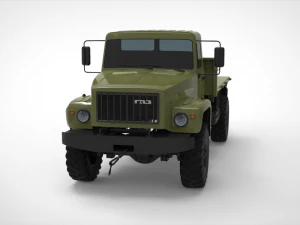 gaz 3308 sadko 3D Model