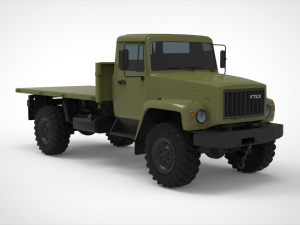 gaz 3308 sadko 3D Model
