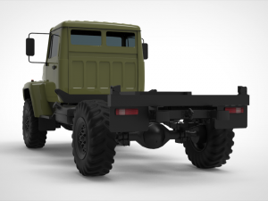 gaz 3308 sadko 3D Model