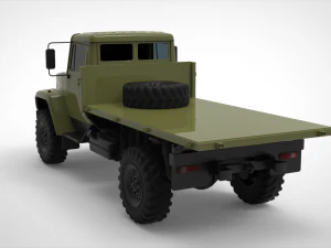 gaz 3308 sadko 3D Model