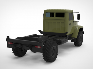 gaz 3308 sadko 3D Model