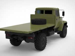 gaz 3308 sadko 3D Model