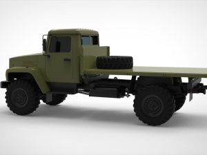 gaz 3308 sadko 3D Model
