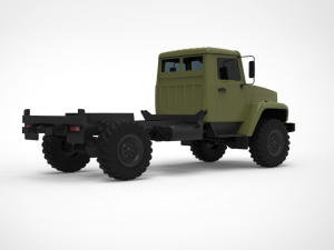 gaz 3308 sadko 3D Model