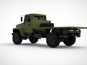 gaz 3308 sadko 3D Model