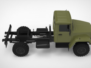 gaz 3308 sadko 3D Model