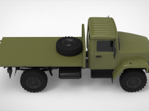 gaz 3308 sadko 3D Model