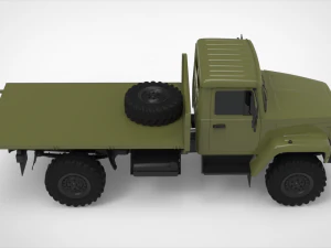 gaz 3308 sadko 3D Model