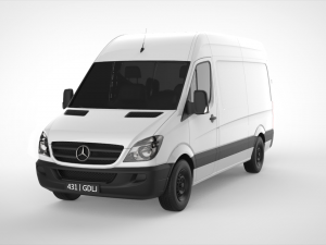 mercedes-benz sprinter 318 cdi 3D Model