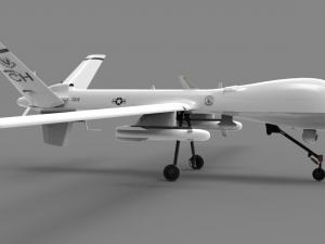 mq-9 Modelo 3D