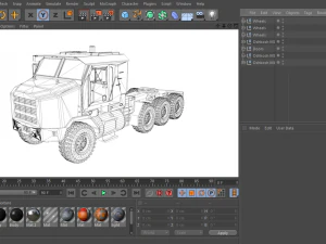 oshkosh m1070 3D Model