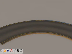18 street road - realistic 3D Model