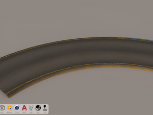 18 street road - realistic 3D Model