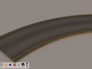 18 street road - realistic 3D Model