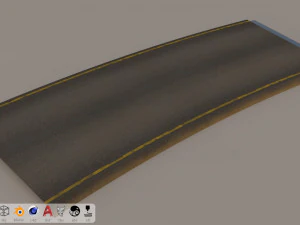 18 street road - realistic 3D Model
