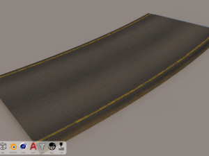 18 street road - realistic 3D Model