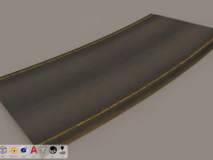 18 street road - realistic 3D Model