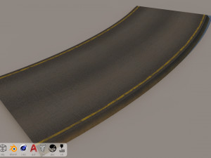 18 street road - realistic 3D Model