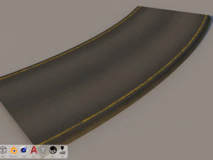 18 street road - realistic 3D Model