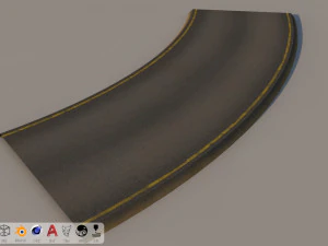 18 street road - realistic 3D Model